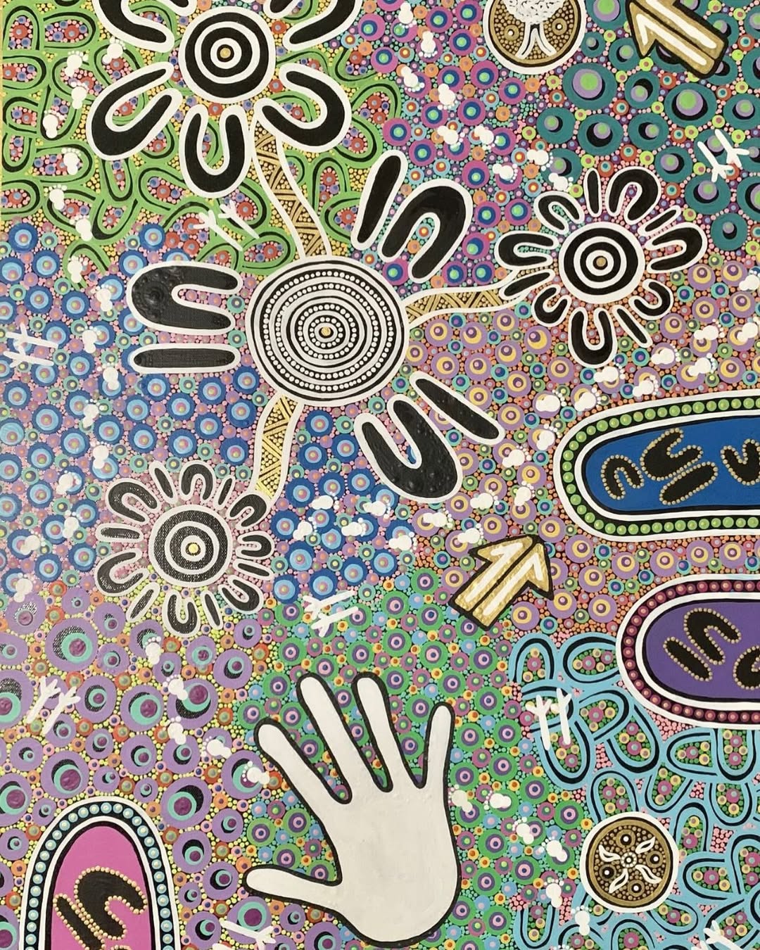 Commission artwork for Women's Domestic Violence Court Advocacy Services and NSW Legal Aid
