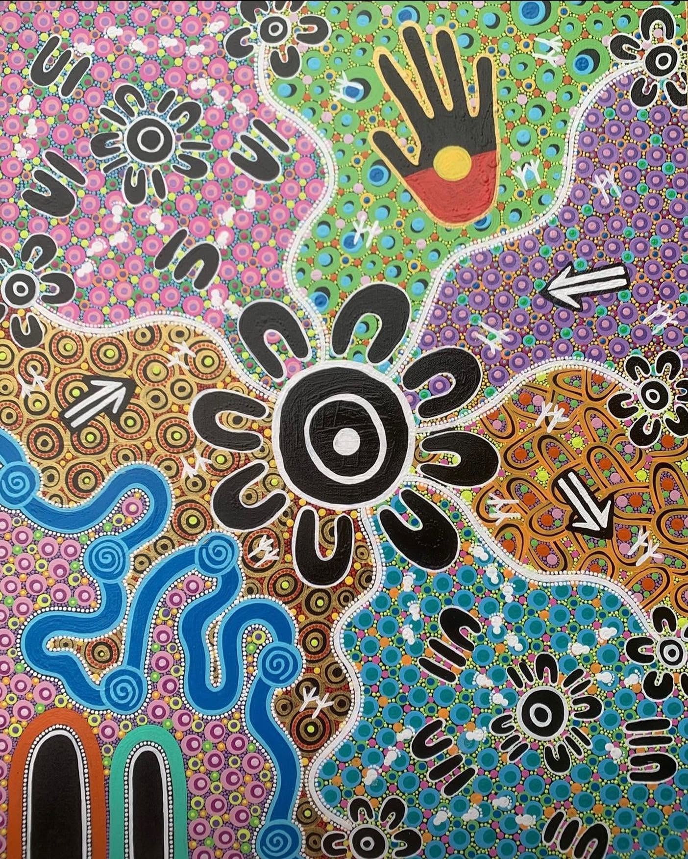 Commission artwork for NSW Department of Communities and Justice NSW Corrections Wollongong Office